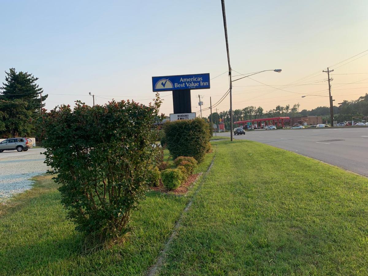 Americas Best Value Inn - Roxboro Bagian luar foto